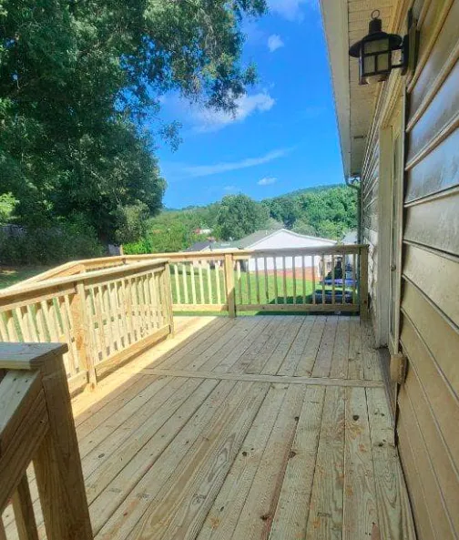 New deck installation August 2024 — Hickory NC